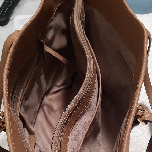 Michael Kors Brown Leather Tote - Picture 5 of 15